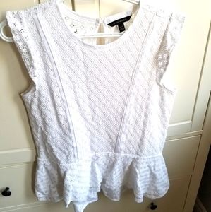 Banana Republic white top